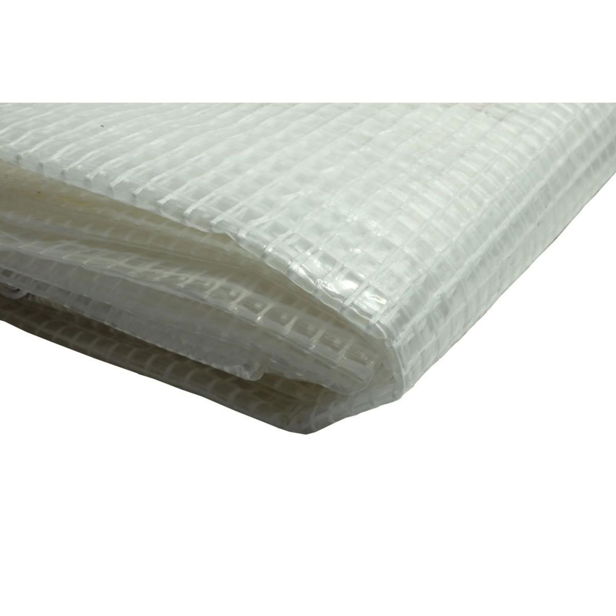 Tecplast Bâche de jardin 2 x 3 m Armée transparente en polyéthylène 170g/m2