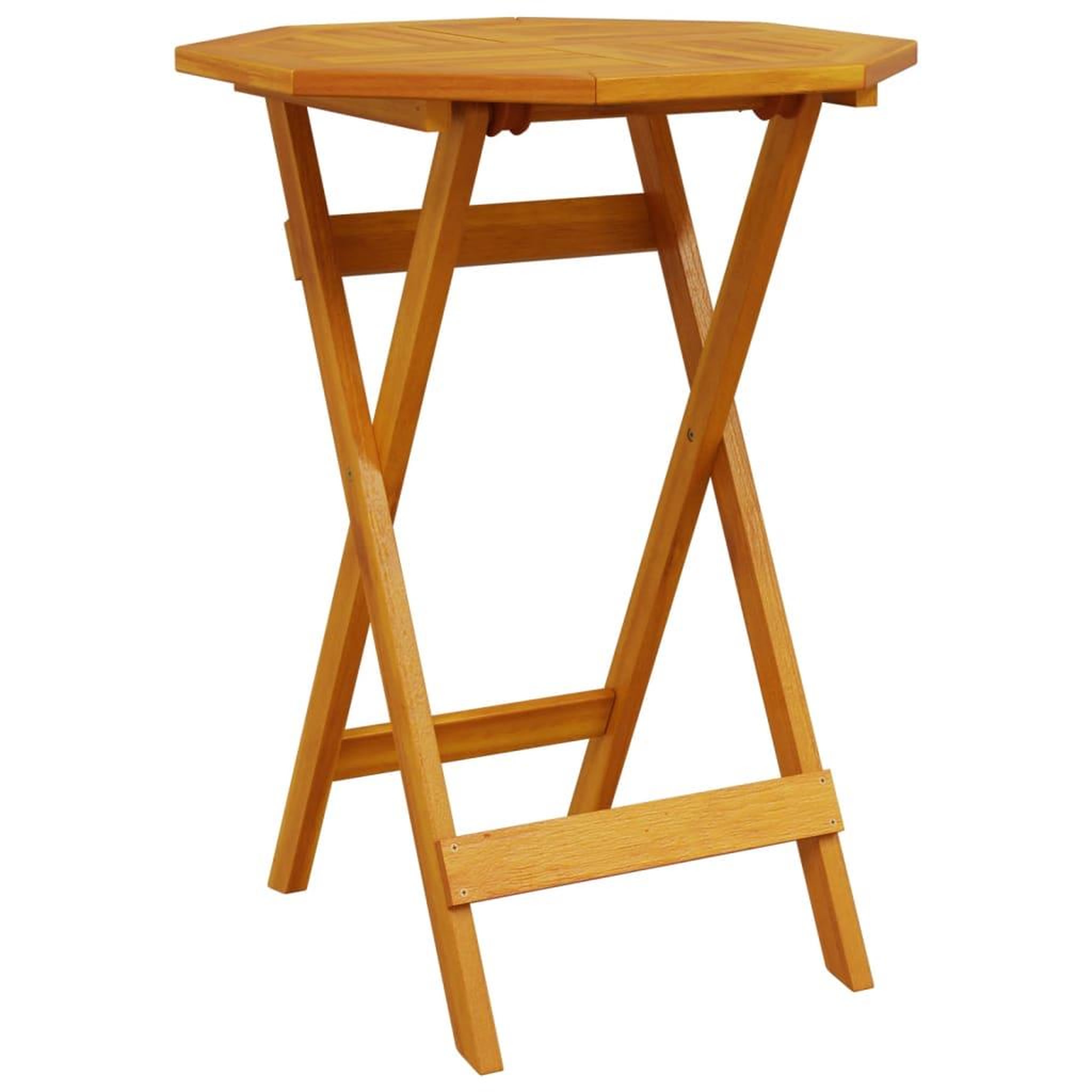 Voir la diapositive 3 : VIDAXL Ensemble de bistro pliable 3 pcs bois d'acacia solide