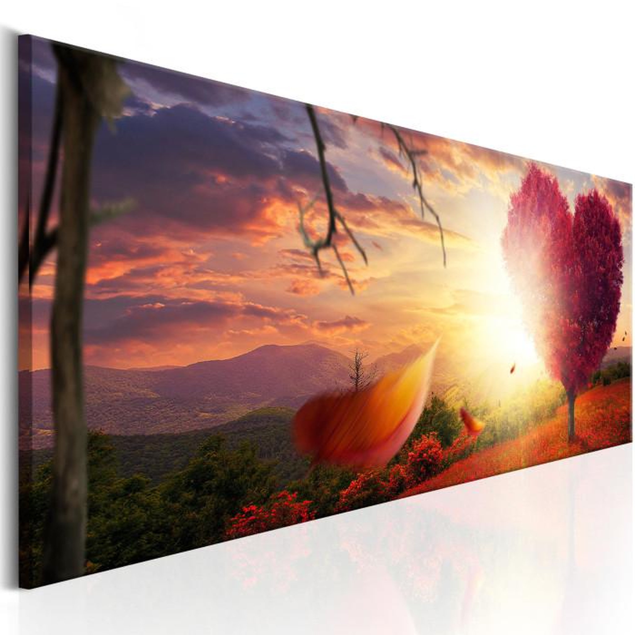 Paris Prix Tableau Imprimé  Autumnal Heart. Coloris disponibles : Multicolore