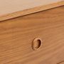 Voir la diapositive 5 : ATMOSPHERA Commode 4 tiroirs Charlie en bois - Marron