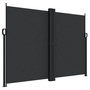 Voir la diapositive 2 : VIDAXL Auvent lateral retractable noir 180x1200 cm