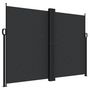 Voir la diapositive 2 : VIDAXL Auvent lateral retractable noir 180x1200 cm