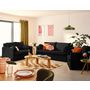 Voir la diapositive 2 : LISA DESIGN Serena - fauteuil déhoussable en velours côtelé