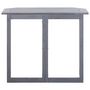Voir la diapositive 4 : VIDAXL Table pliable de balcon 90x50x74 cm Bois d'acacia massif