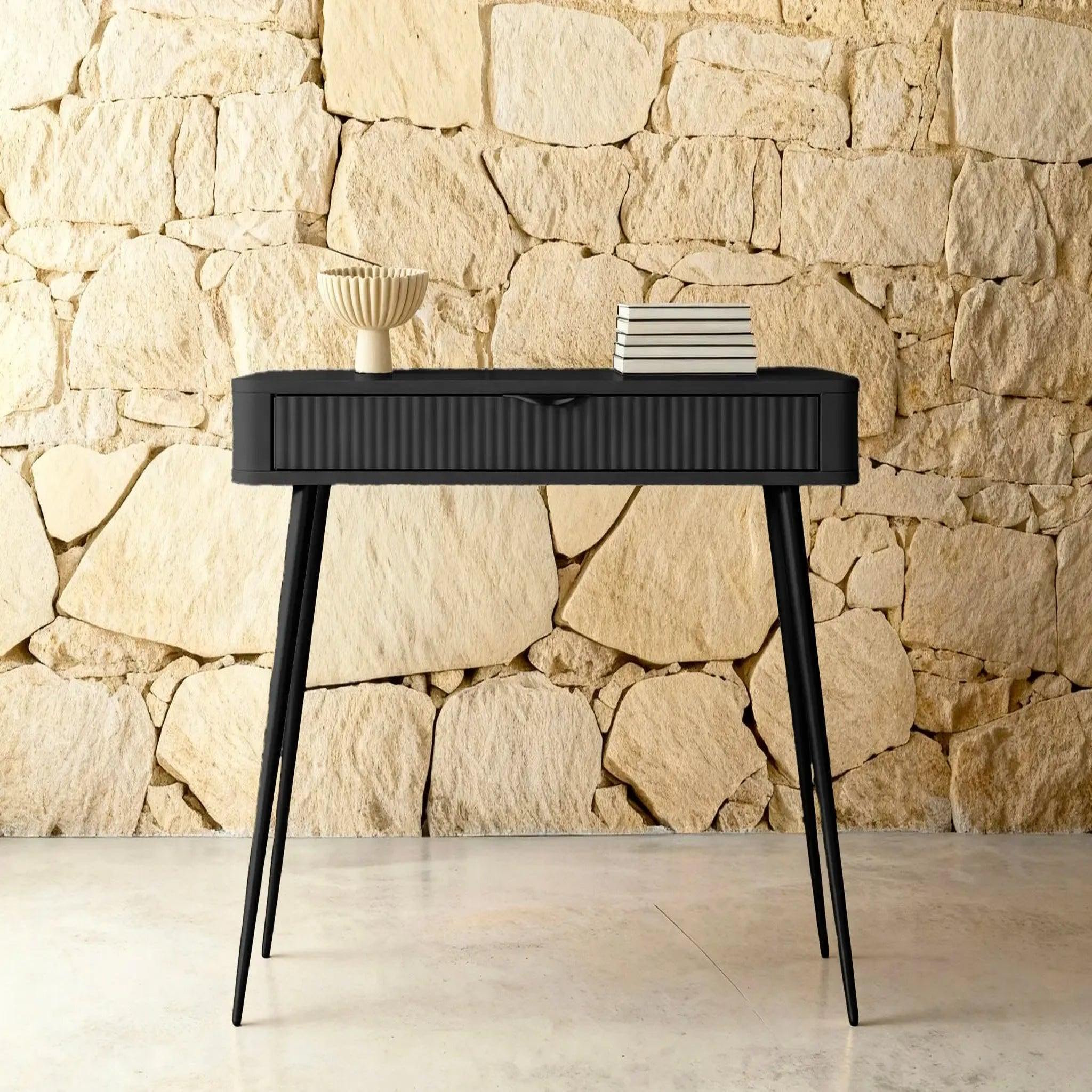 Voir la diapositive 3 : CASANOVA PARIS Joudy - bureau 100cmeffet rainuré