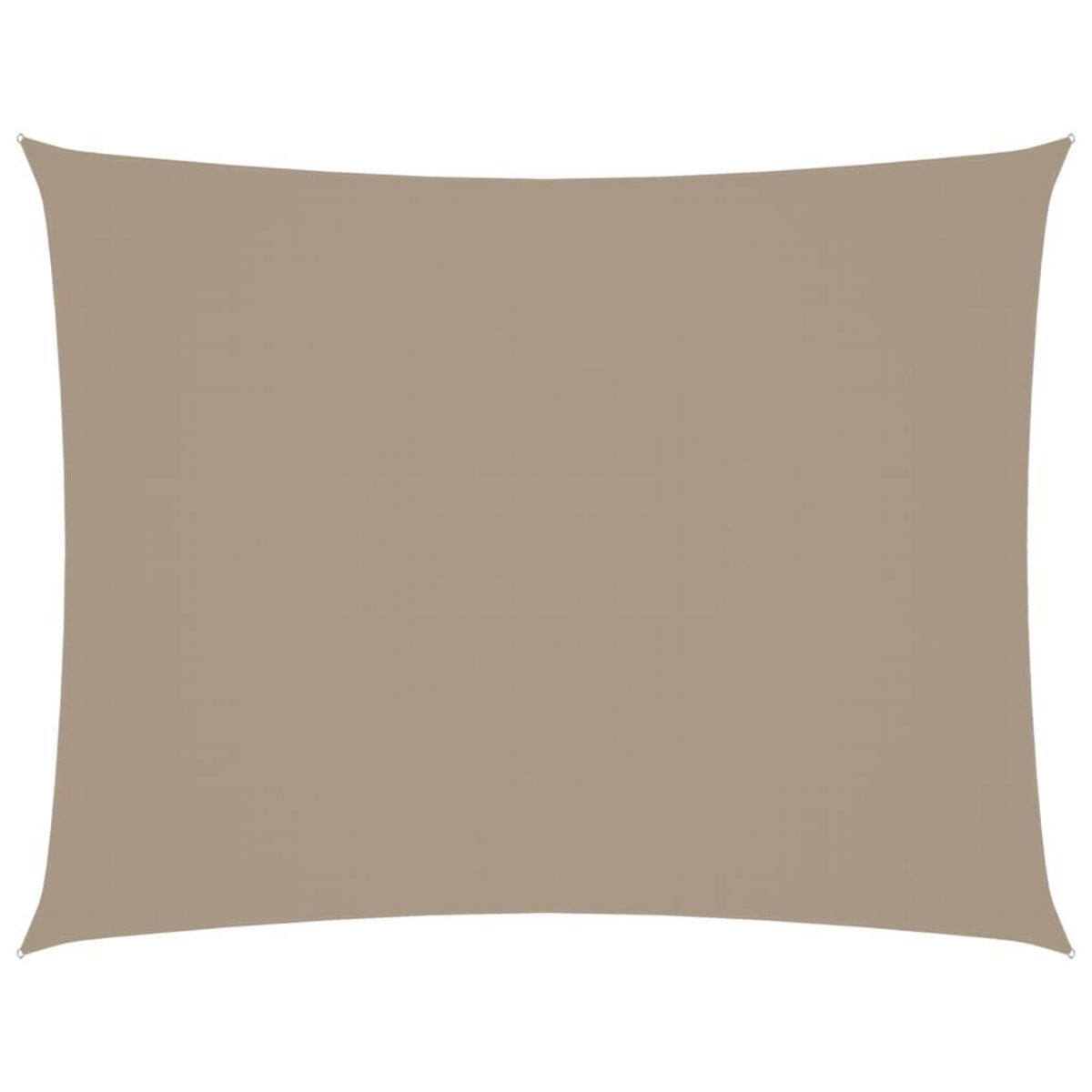 VIDAXL Voile de parasol Tissu Oxford rectangulaire 2x3,5 m Taupe