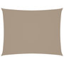 Voir la diapositive 2 : VIDAXL Voile de parasol Tissu Oxford rectangulaire 2x3,5 m Taupe