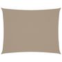 Voir la diapositive 2 : VIDAXL Voile de parasol Tissu Oxford rectangulaire 2x3,5 m Taupe