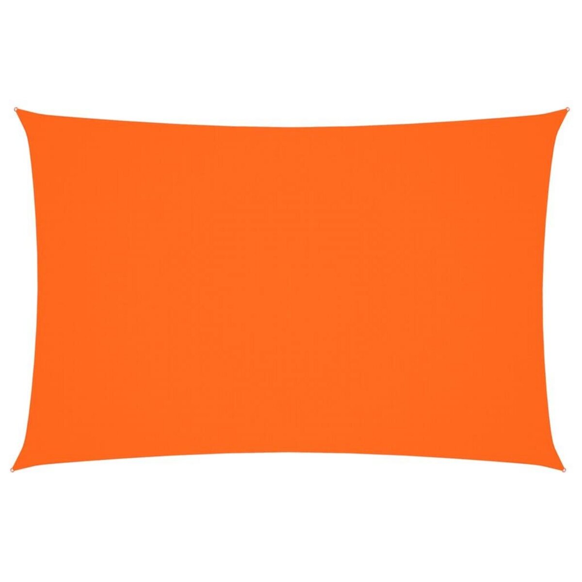 VIDAXL Voile de parasol tissu oxford rectangulaire 2x4 m orange