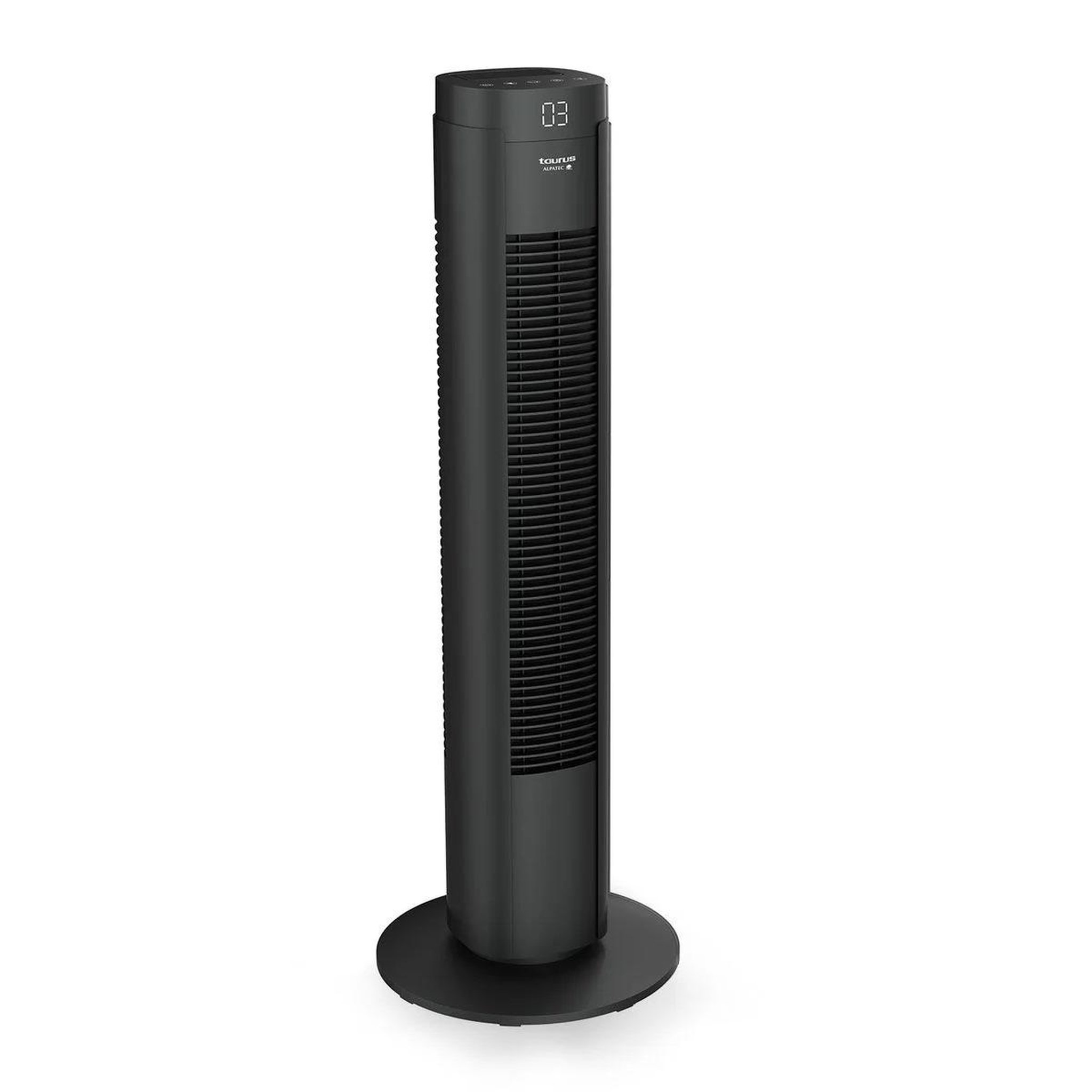 Taurus Alpatec Ventilateur colonne 76cm 50w 3 vitesses noir - new babel digital