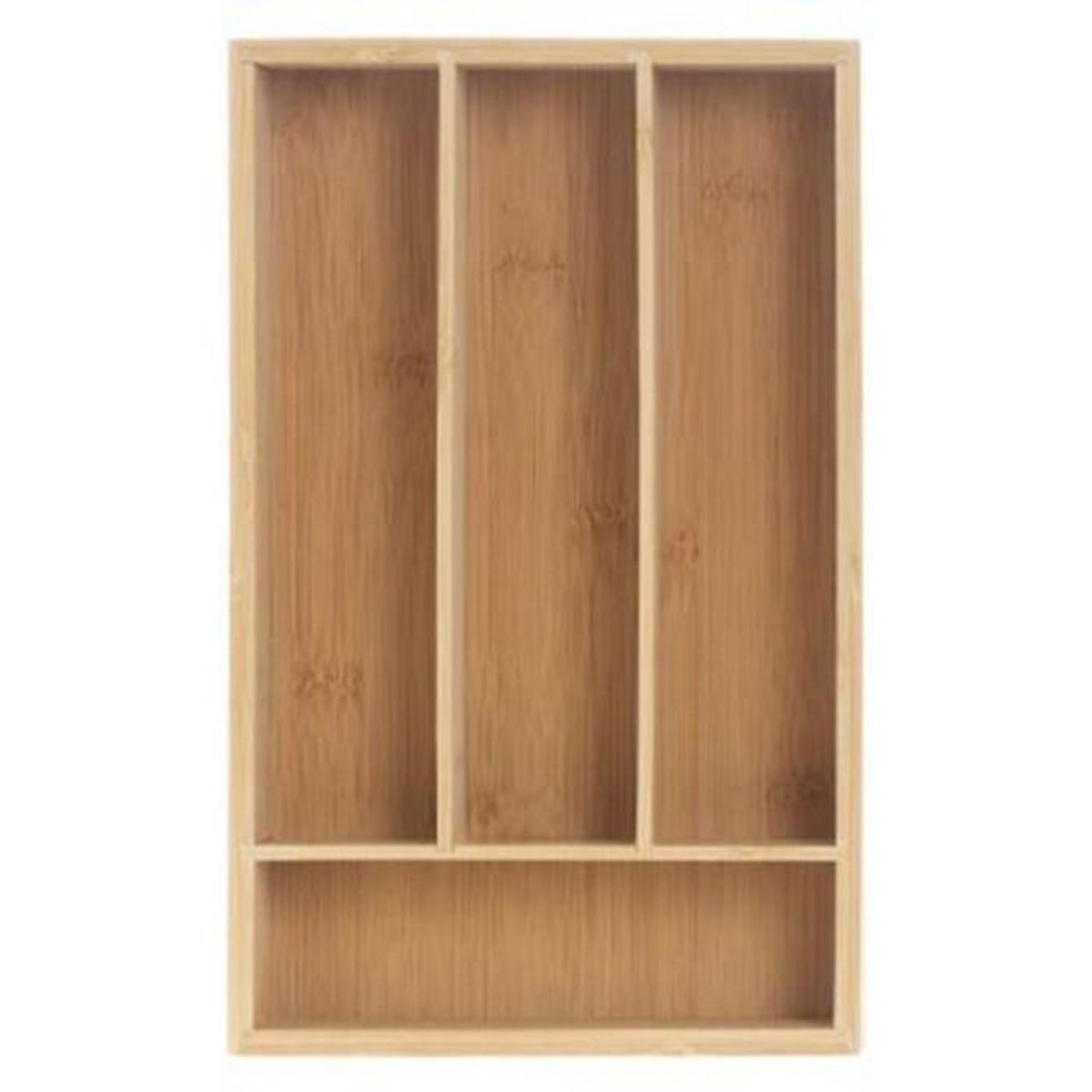 SECRET DE GOURMET Ménagère 24 Pièces & Bac  Cadence  30cm Naturel