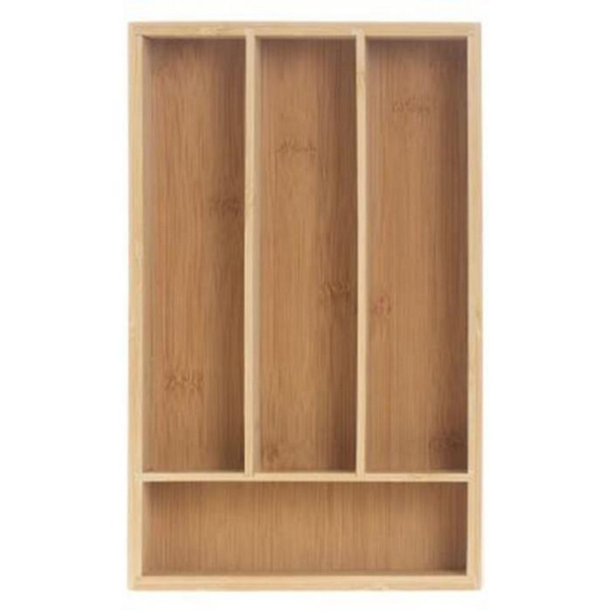 SECRET DE GOURMET Ménagère 24 Pièces & Bac  Cadence  30cm Naturel