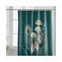 Voir la diapositive 2 : Douceur d'Intérieur Rideau de douche 180x200 Ginko Blue