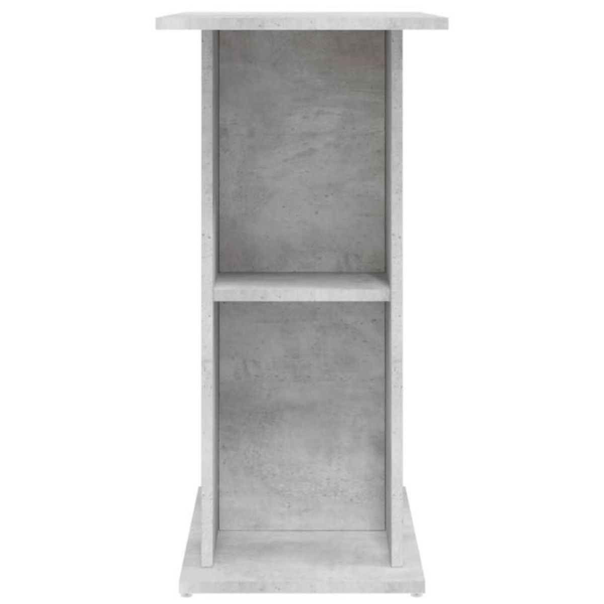 VIDAXL Support pour aquarium gris béton 75x36x72,5cm bois d ingénierie