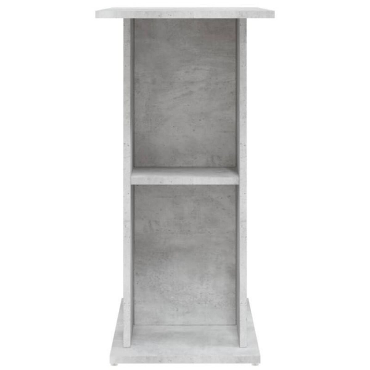 VIDAXL Support pour aquarium gris béton 75x36x72,5cm bois d ingénierie