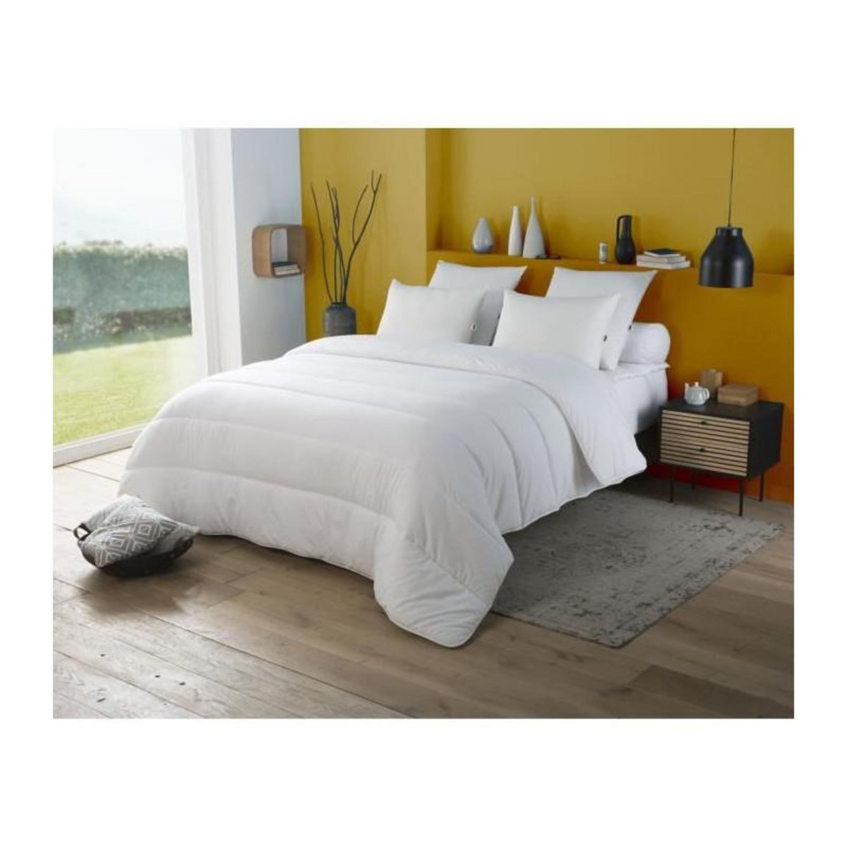DODO DODO - Couette extra chaude - NUITS DE REVE - 220 x 240 cm - 400gr/m² - Blanc