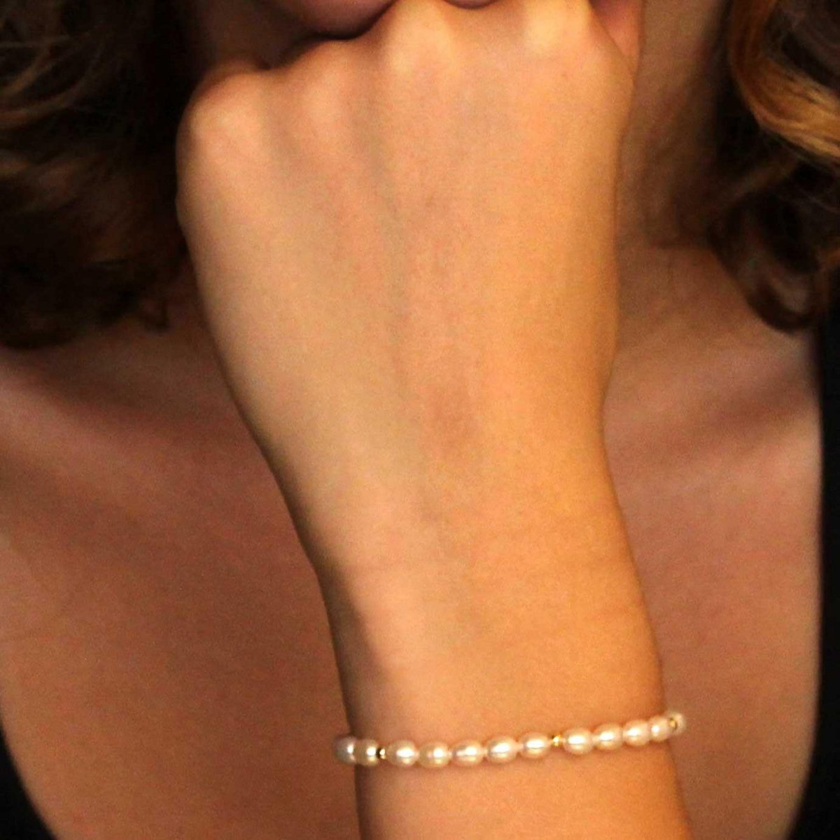 L'ATELIER D'AZUR Bracelet Or et Perles - Femme