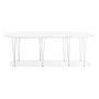 Voir la diapositive 6 : Paris Prix Table de Repas Extensible  Babao  120-220cm Blanc