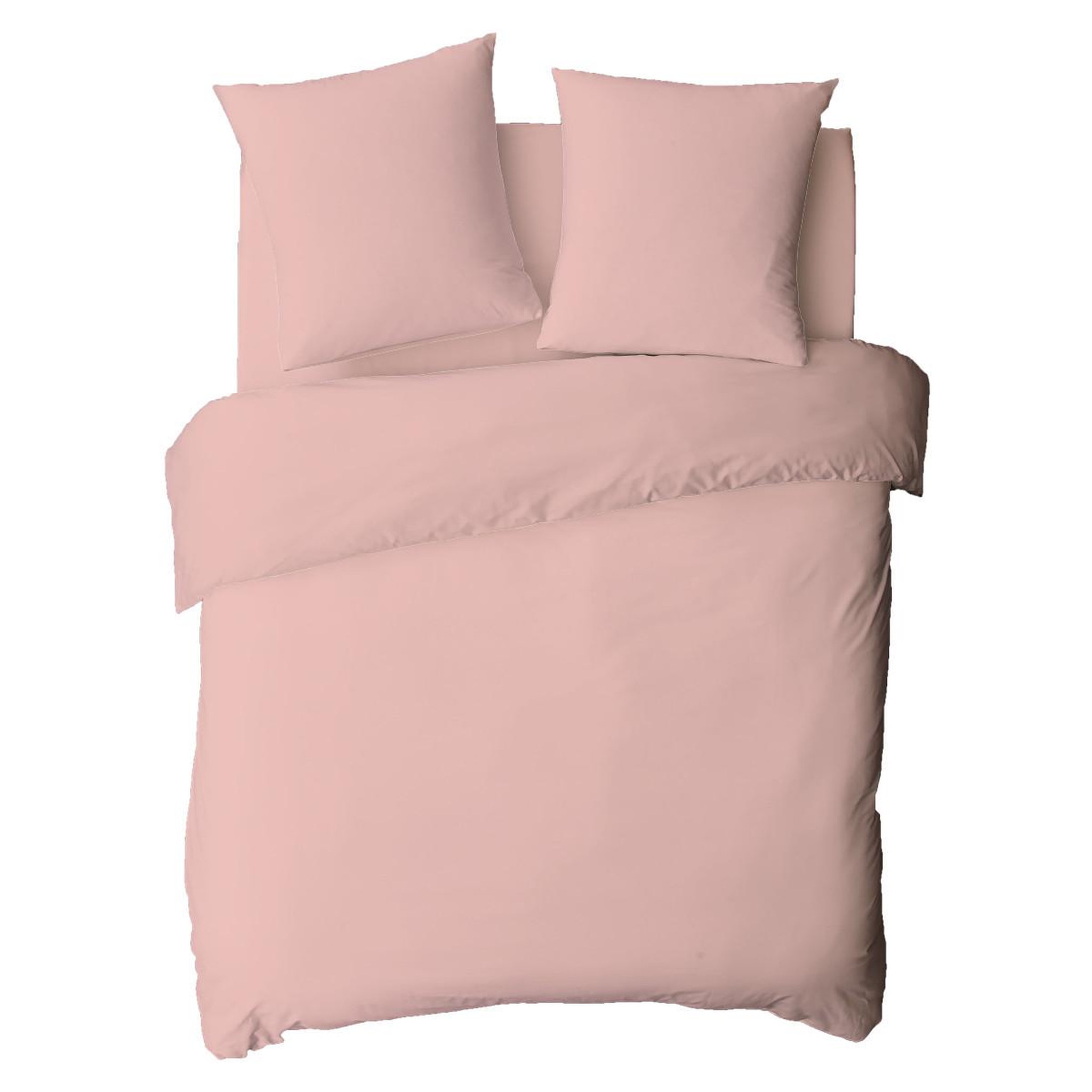 Voir la diapositive 2 : FUTURE HOME Housse de couette en coton 57 fils unie