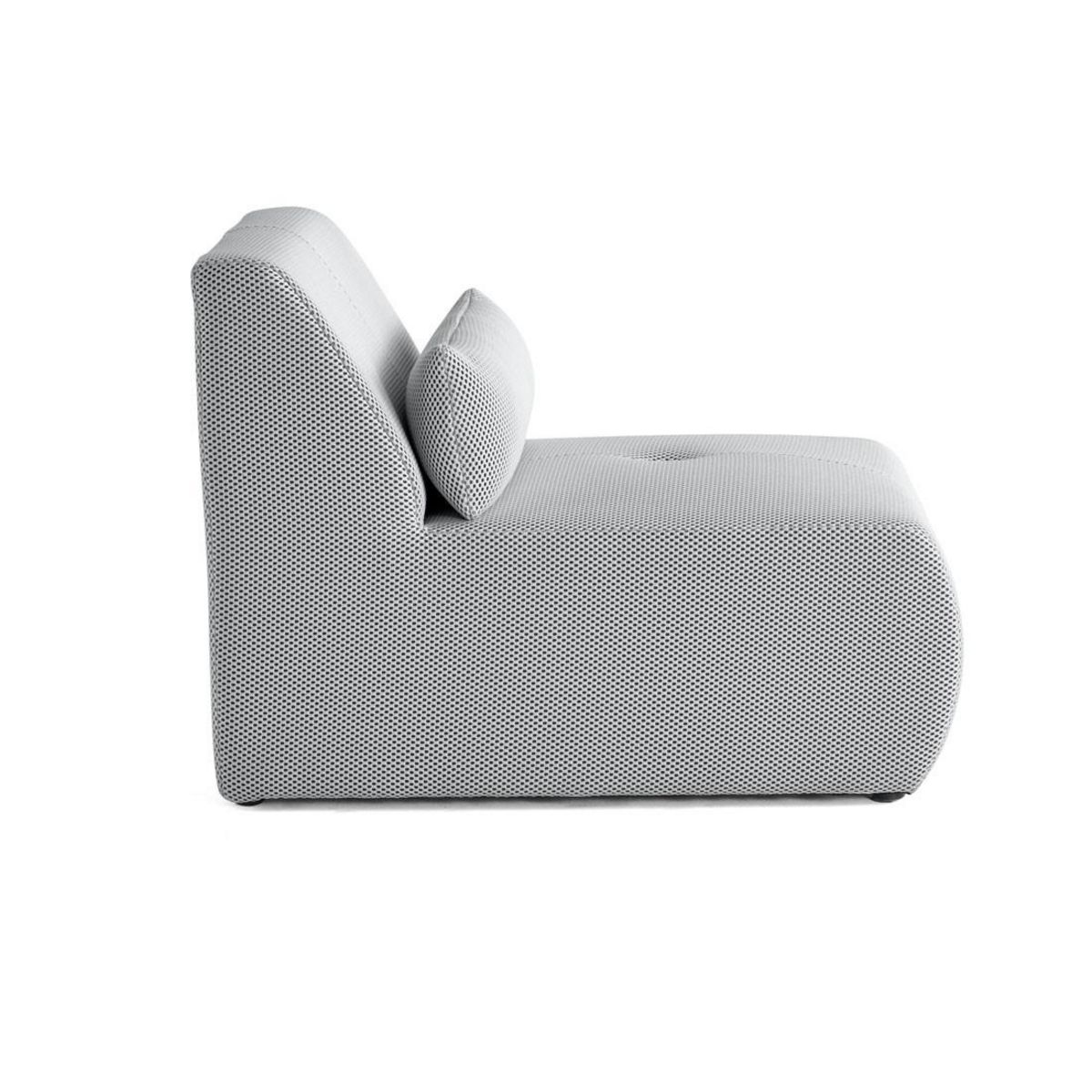 LISA DESIGN Onyx - fauteuil sans accoudoirs - en tissu mailles 3d