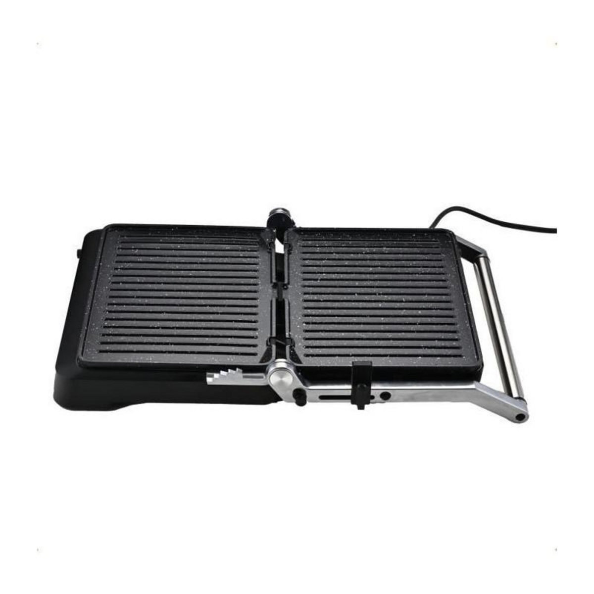 LITTLE BALANCE Grill viande - LITTLE BALANCE - 8734 - 2000 W - 6 positions - Aluminium / Noir