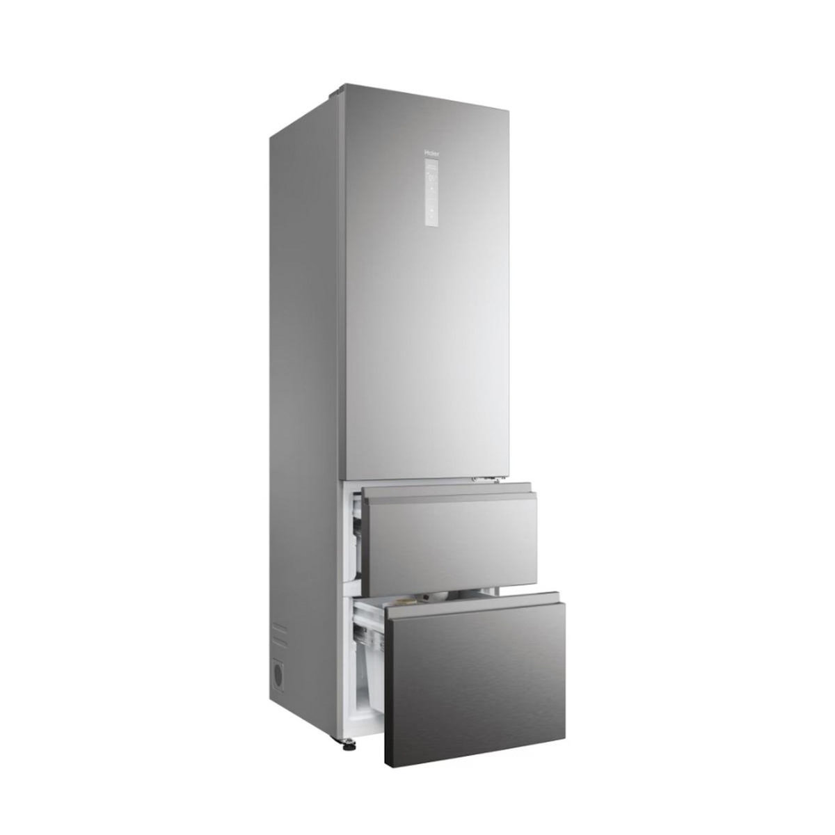 HAIER Réfrigérateur combiné 60cm 414l nofrost inox - HTW3620DNMG