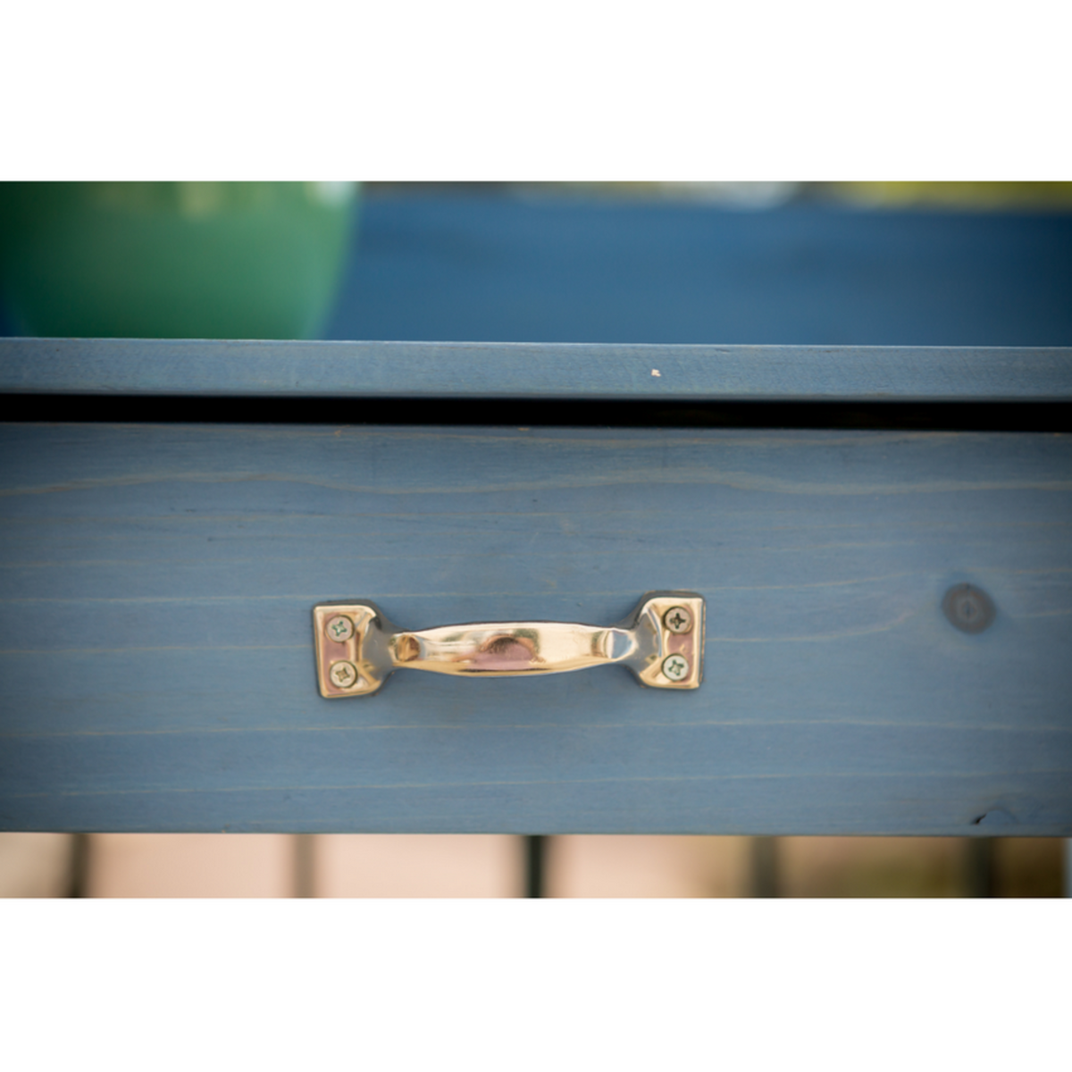 Hisense Table multiusages lasurée bleue - tab1105