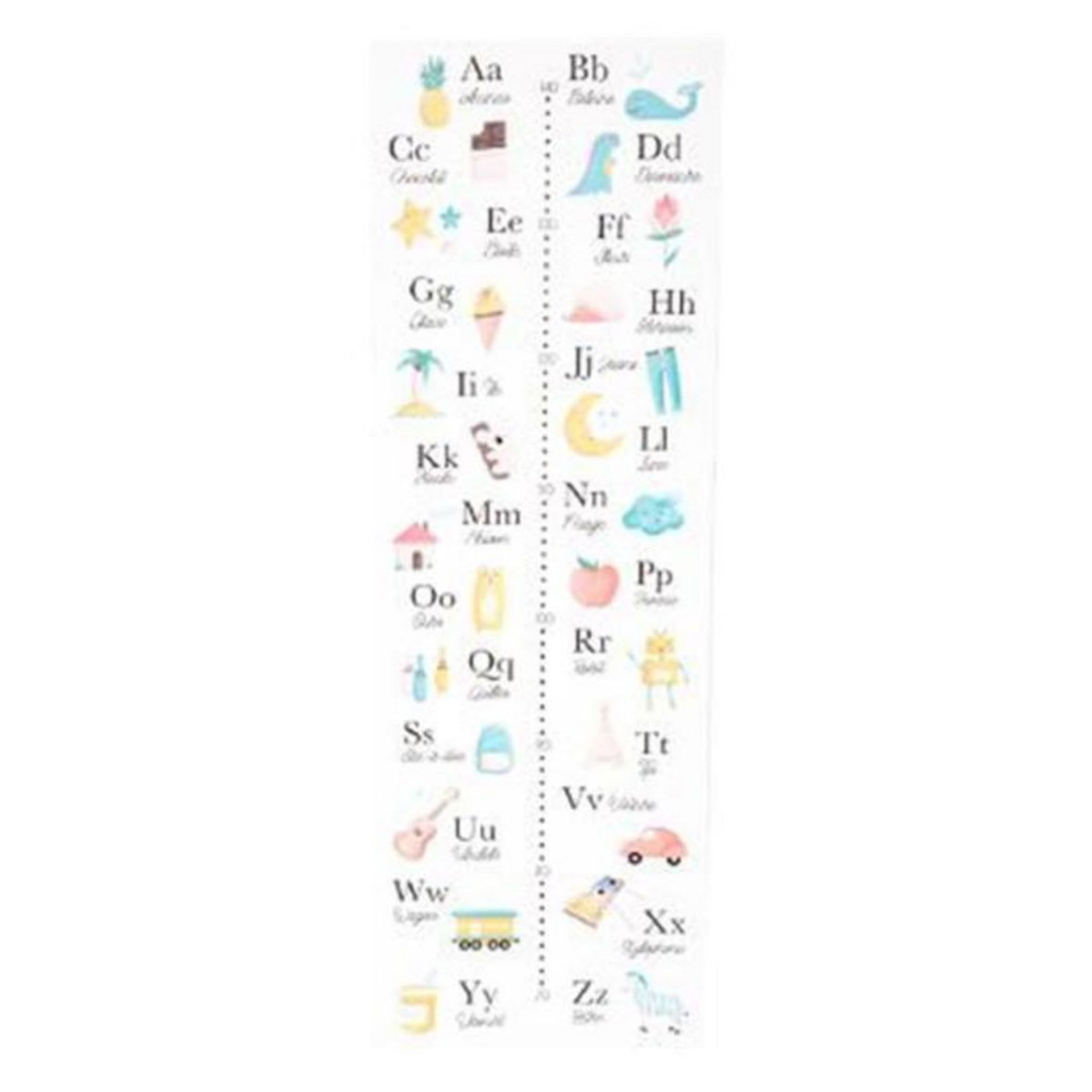 Atmosphera Kids Toise Enfant  Alphabet Les Règles  78cm Multicolore