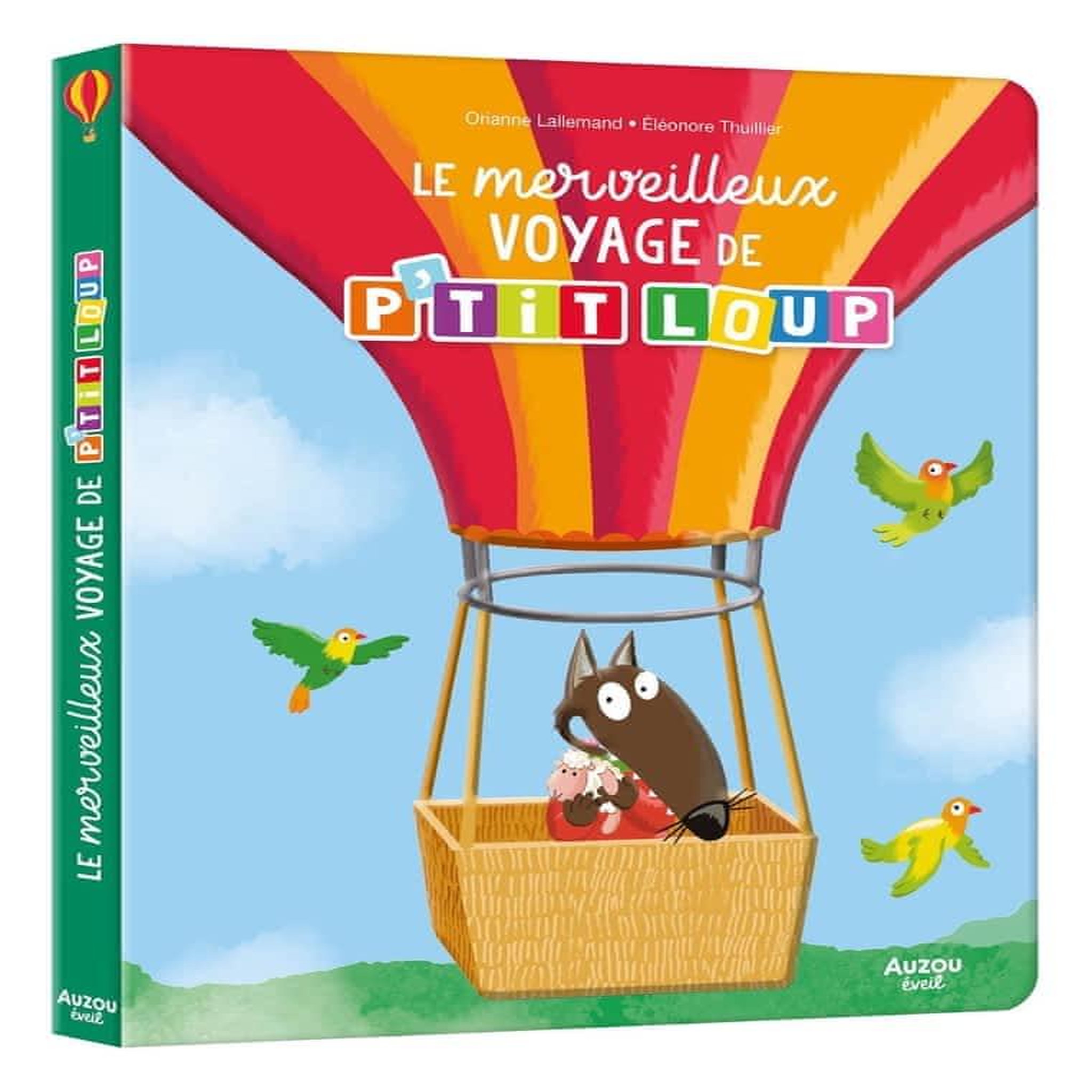 P'TIT LOUP : LE MERVEILLEUX VOYAGE DE P'TIT LOUP, Lallemand Orianne