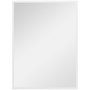Voir la diapositive 1 : HOMCOM Miroir mural rectangulaire dim. 60L x 80H cm MDF blanc