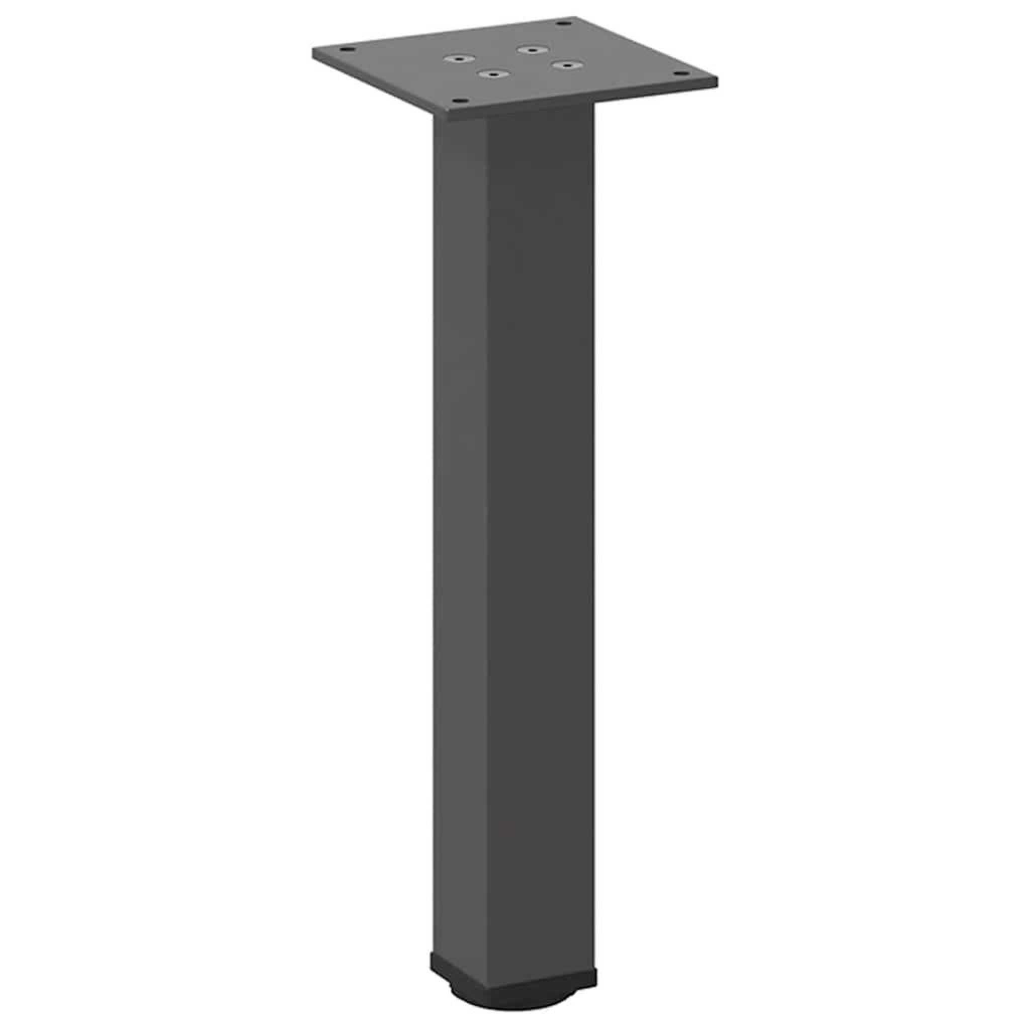 Voir la diapositive 4 : VIDAXL Pieds de table basse 4 pcs anthracite 30-32 cm acier