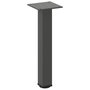 Voir la diapositive 4 : VIDAXL Pieds de table basse 4 pcs anthracite 30-32 cm acier
