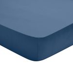 DODO Drap Housse Studio Coton Bleu. Coloris disponibles : Bleu