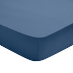 DODO Drap Housse Studio Coton Bleu. Coloris disponibles : Bleu