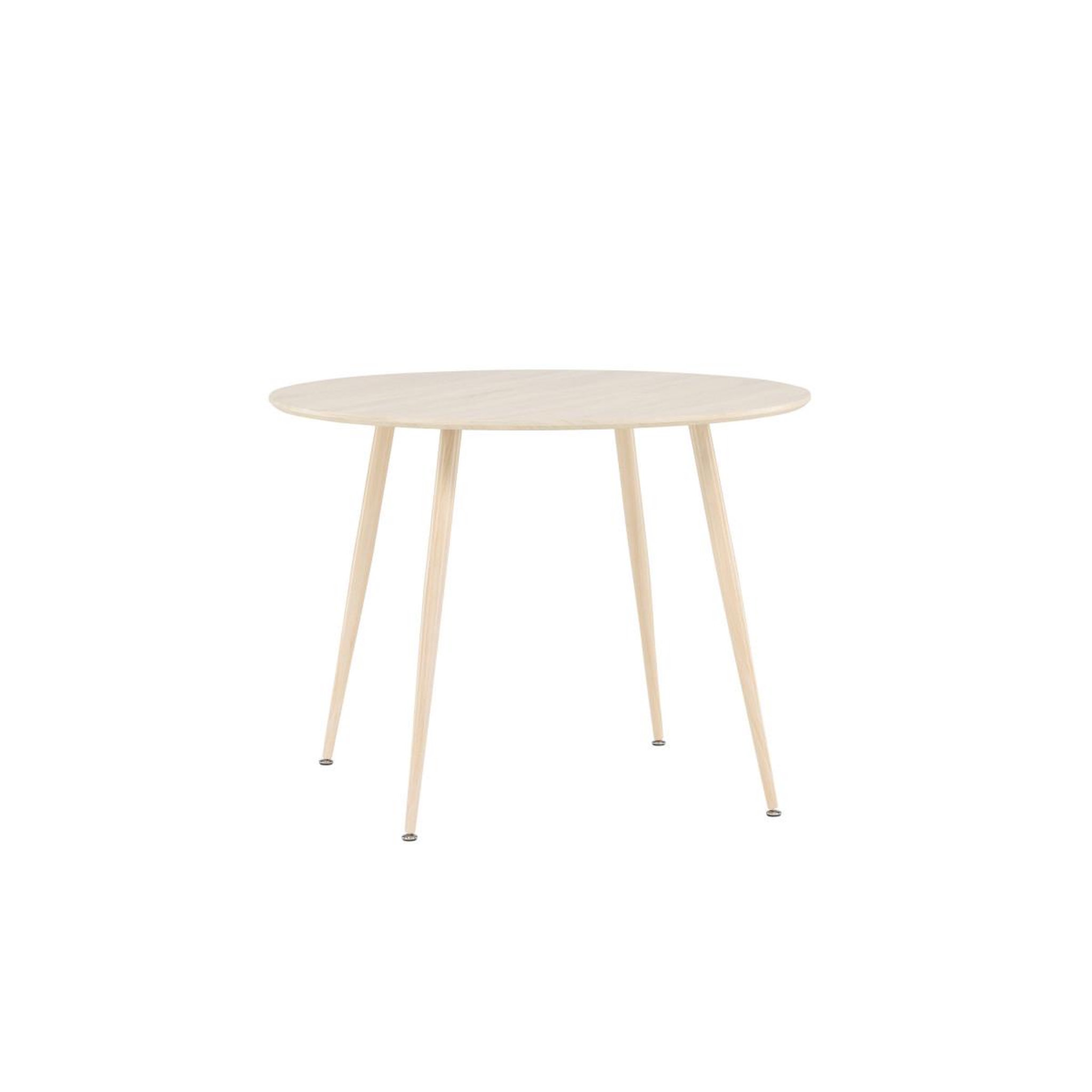 Voir la diapositive 6 : Paris Prix Table à manger design  plaza  100cm naturel