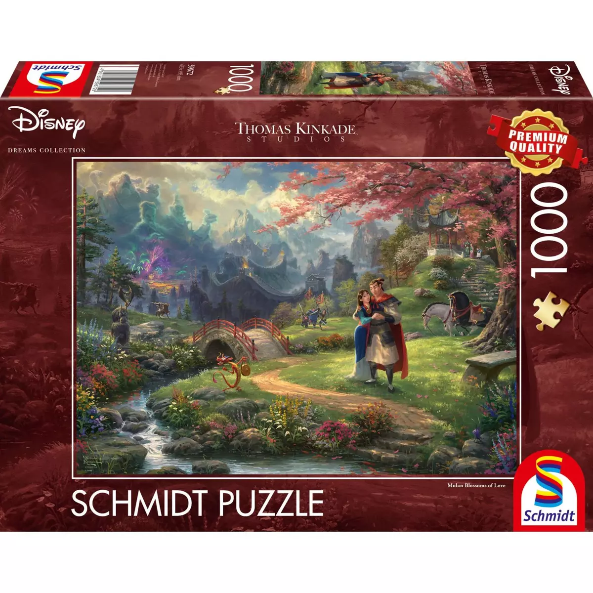 Schmidt Puzzle - Disney Mulan - 1000 pièces