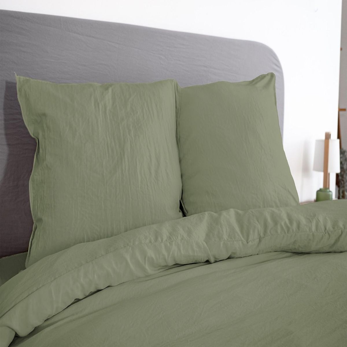 Home collection Parure microfibre lavee