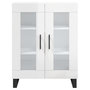 Voir la diapositive 5 : VIDAXL Buffet Blanc brillant 69,5x34x90 cm Bois d'ingenierie