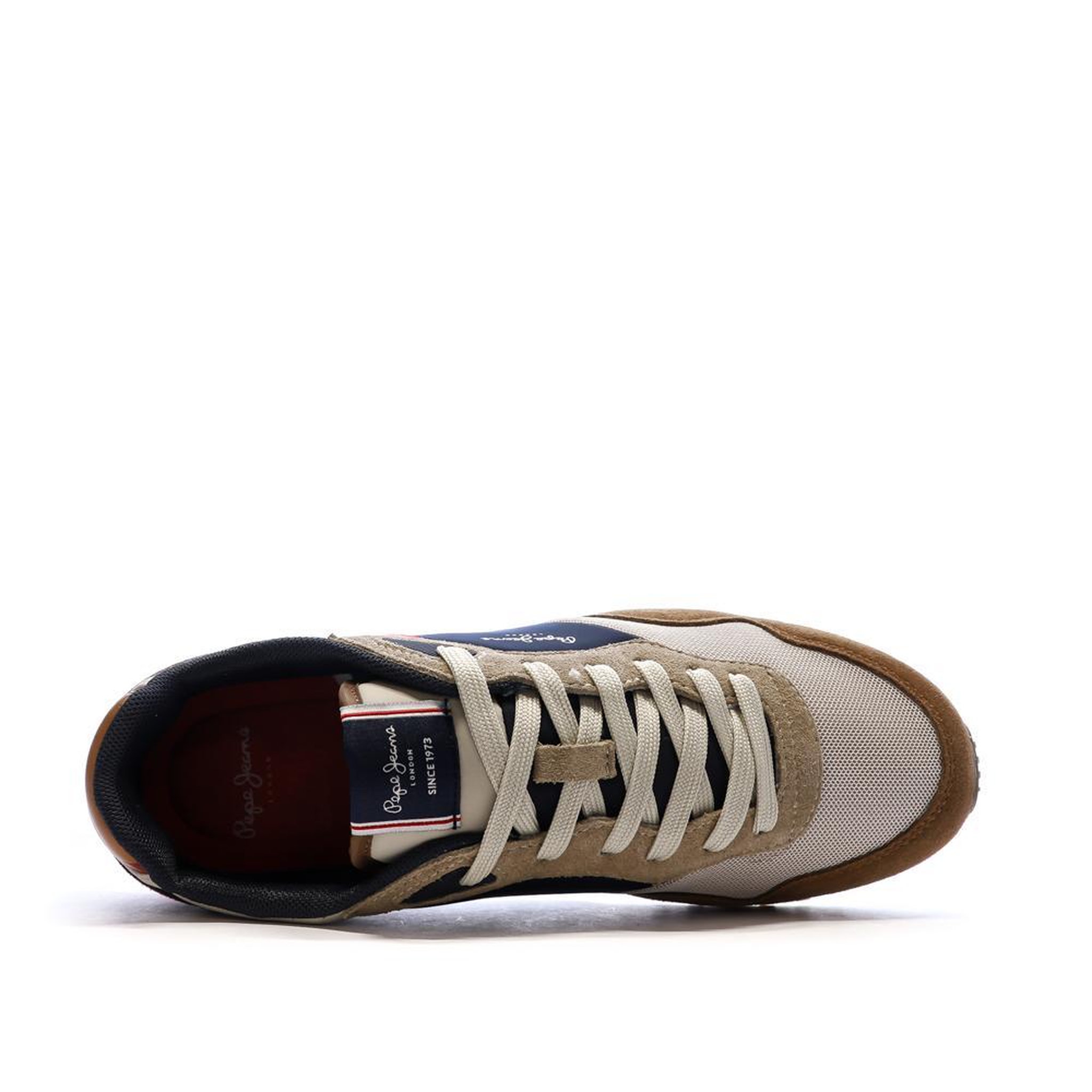 Voir la diapositive 4 : Pepe Jeans Baskets Marron Homme Pepe jeans London Life