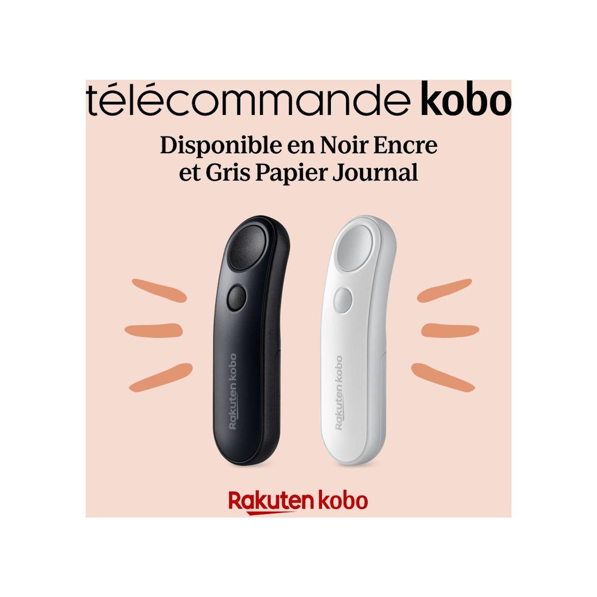kobo Télécommande Remote noire