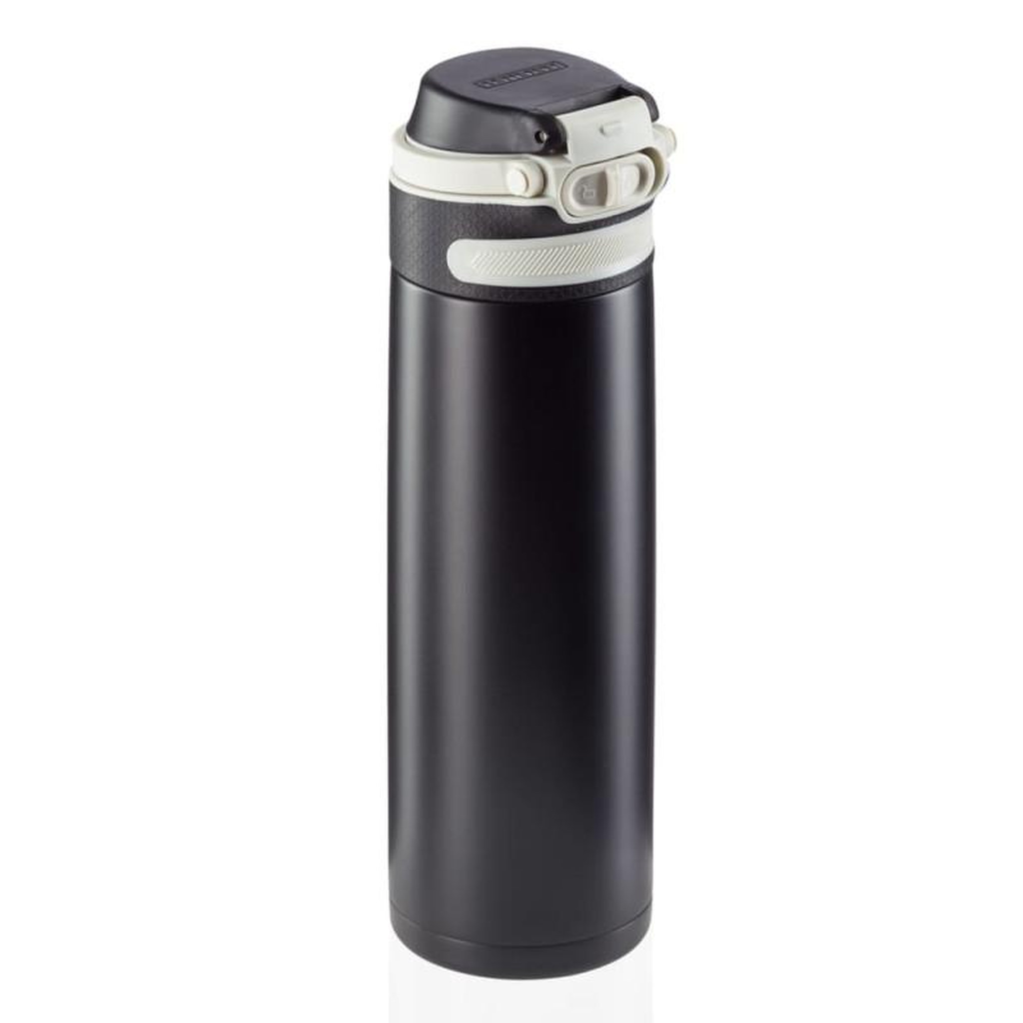 Voir la diapositive 2 : Leifheit Leifheit Bouteille thermos Flip 600 ml Noir