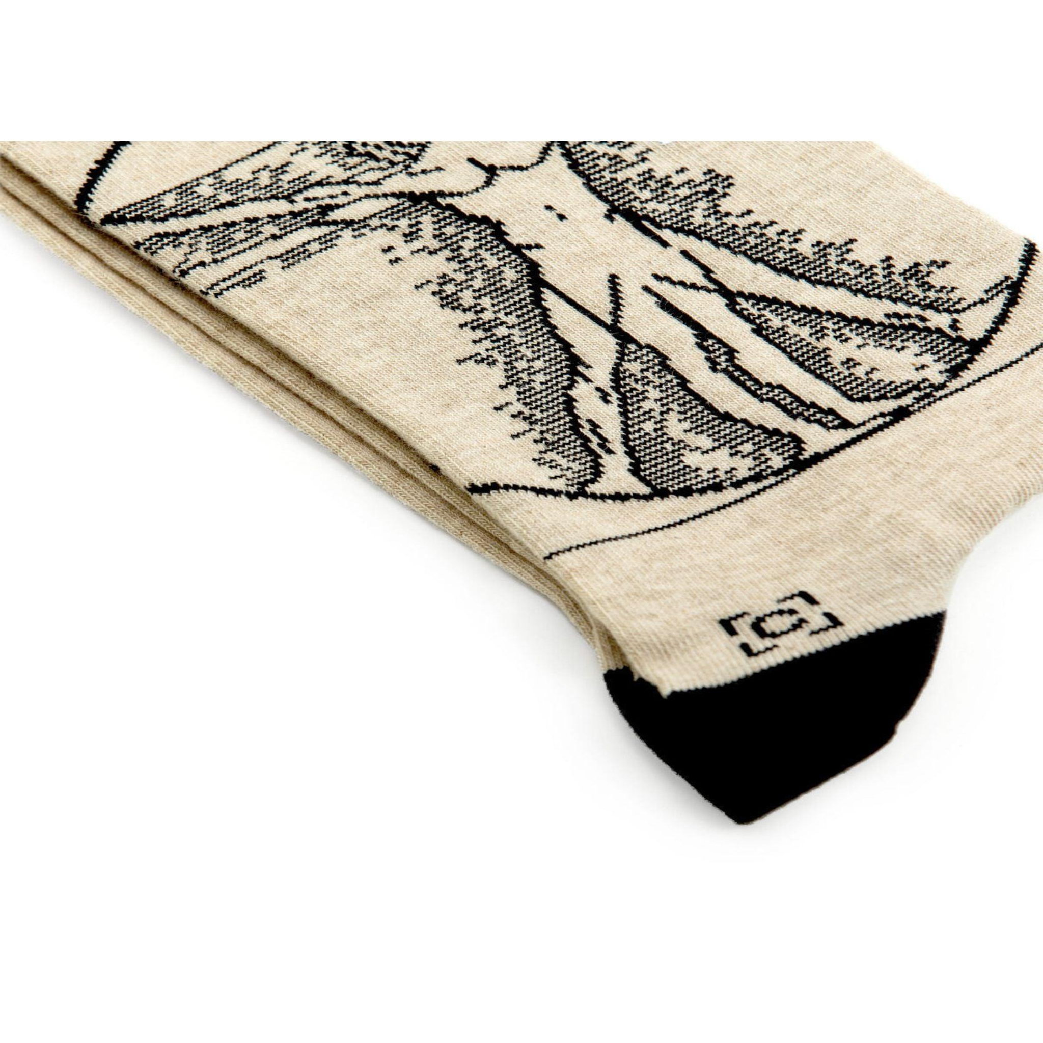 Voir la diapositive 3 : SOCK AFFAIRS Chaussettes l'homme de vitruve, léonard de vinci