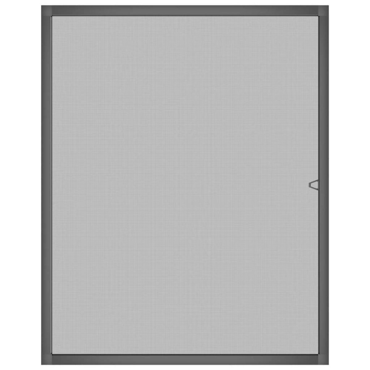 VIDAXL Moustiquaire pour fenetres Anthracite 100x120 cm
