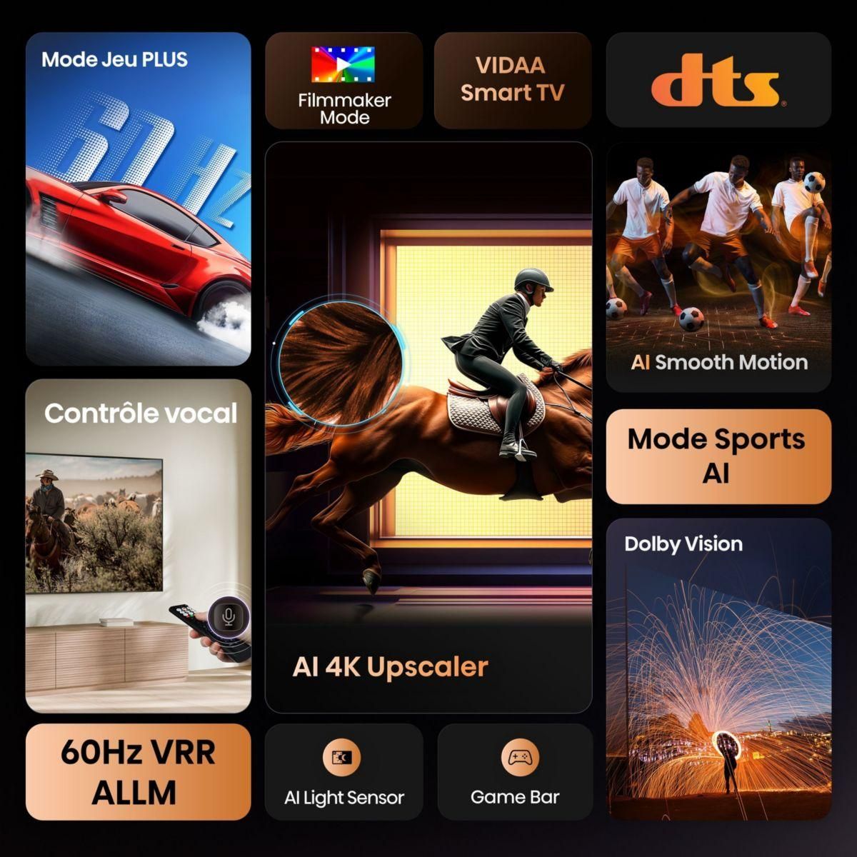 Hisense TV LED 58A6Q 2025 (146cm)