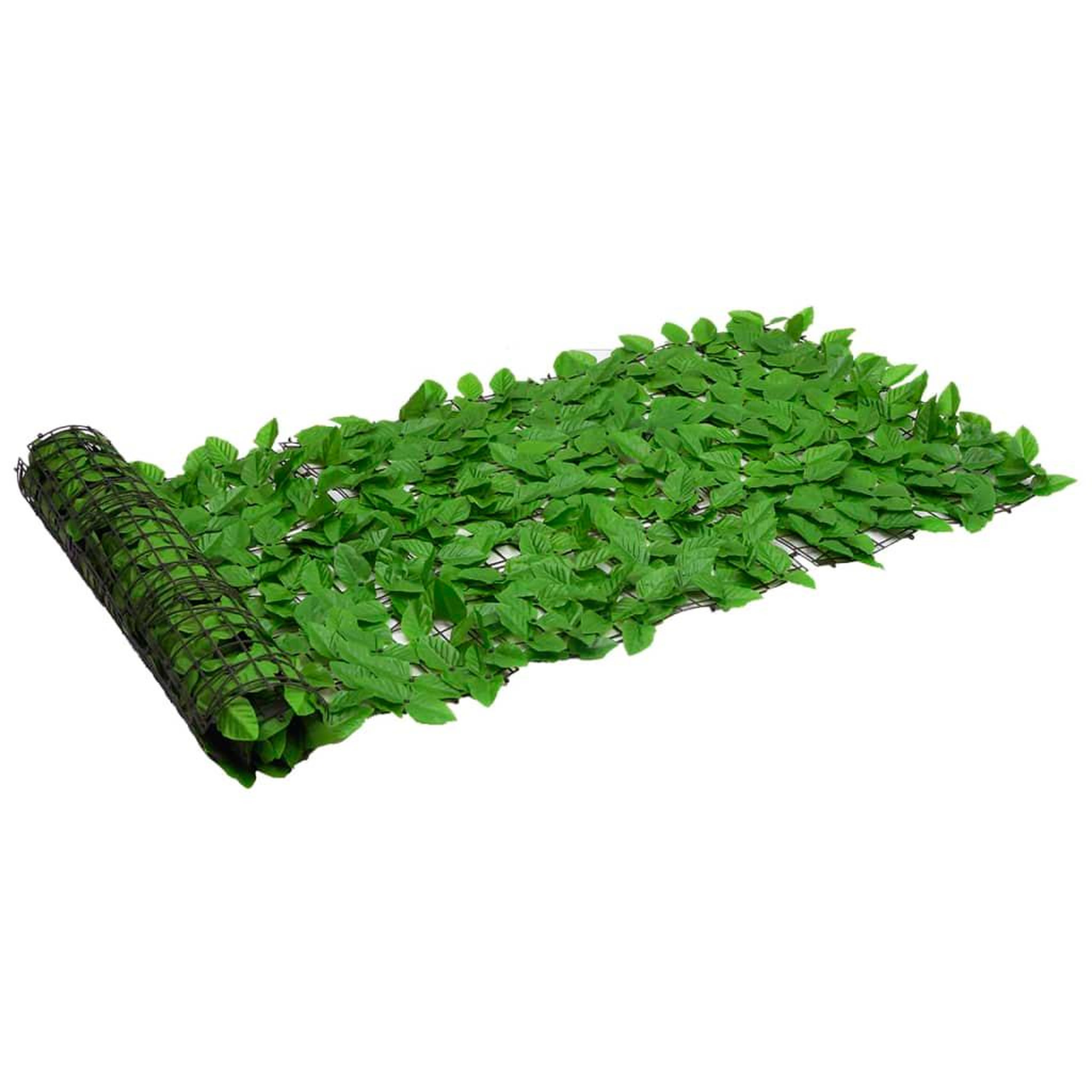 Voir la diapositive 2 : VIDAXL Ecran de balcon avec feuilles vert 500x75 cm
