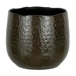 Paris Prix Cache-Pot en Céramique  Yuella  24cm Gris