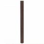 Voir la diapositive 3 : VIDAXL Tapis rectangulaire marron fonce 80x500 cm bambou