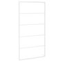 Voir la diapositive 2 : VIDAXL Porte-serviette Blanc 60x10x116 cm Acier