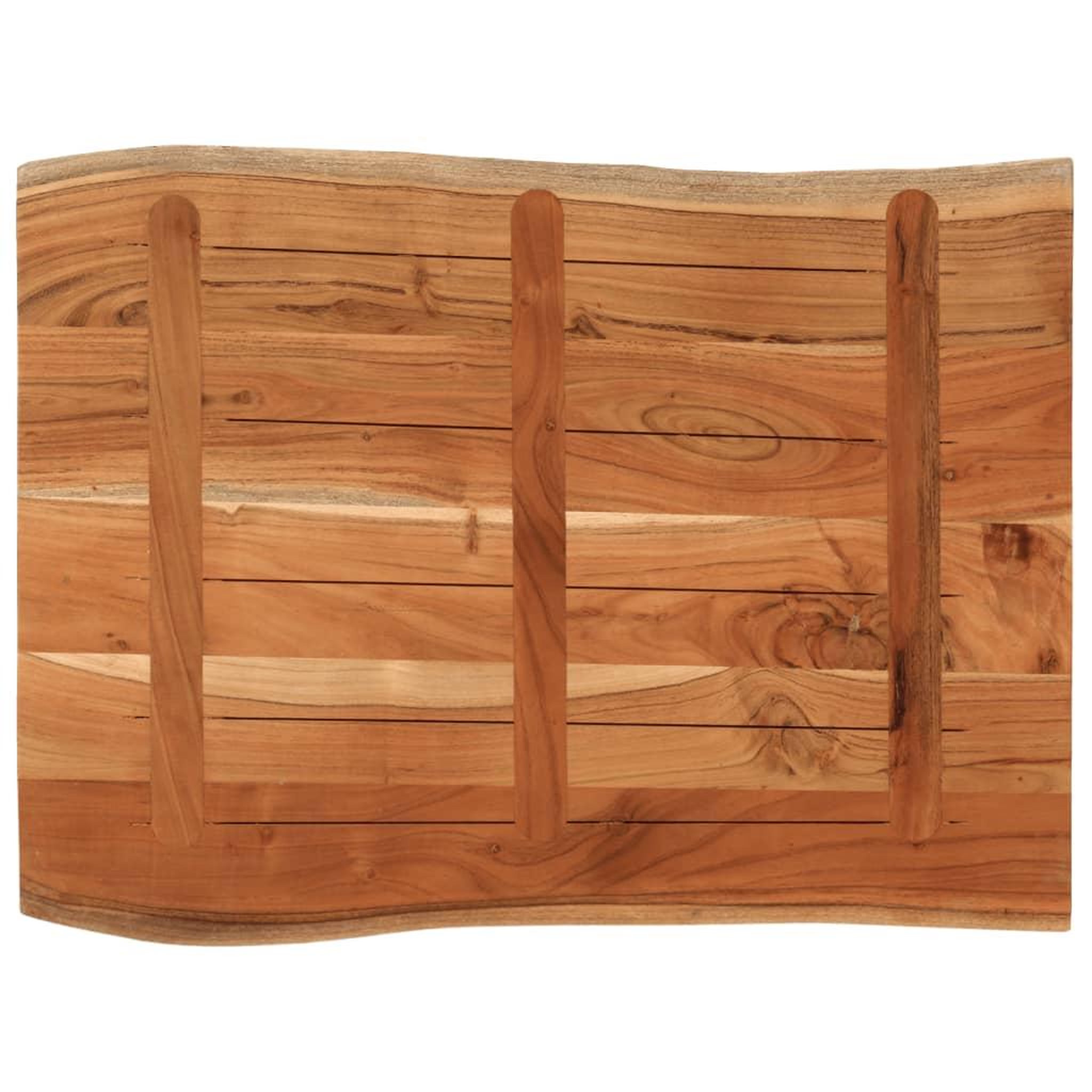Voir la diapositive 5 : VIDAXL Dessus de table 90x60x2,5 cm rectangulaire bois massif d'acacia