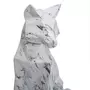 ATMOSPHERA Statuette Déco Origami  Renard  25cm Blanc